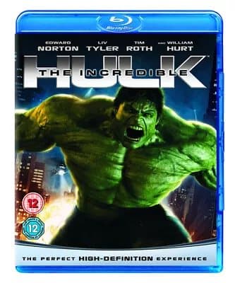 The Incredible Hulk  (2008) Edward Norton, Leterrier (DIR) cert 12 Blu-Ray Pre-Owned