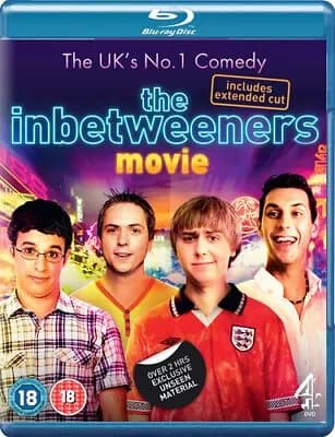 The Inbetweeners Movie  (2018) Simon Bird, Palmer (DIR) cert 18 2 discs Blu-Ray Pre-Owned