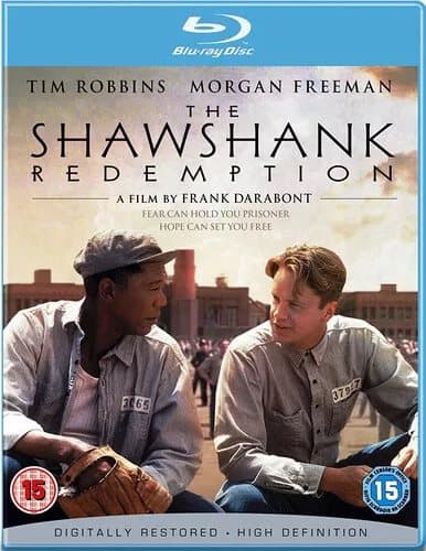 The Shawshank Redemption (2008) Morgan Freeman, Darabont (DIR) cert 15 Blu-Ray Pre-Owned