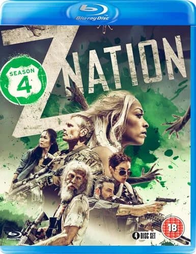 Z Nation: Season Four  (2018) Keith Allan cert 18 4 discs  Blu-Ray Pre-Owned
