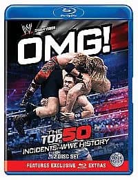 WWE: OMG! - The Top 50 Incidents in WWE History (2011) Mick Foley cert Blu-Ray Pre-Owned