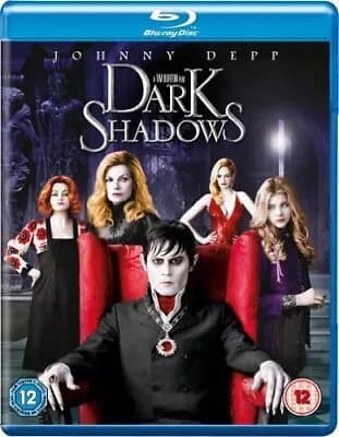 Dark Shadows  (2012) Johnny Depp, Burton (DIR) cert 12  Blu-Ray Pre-Owned