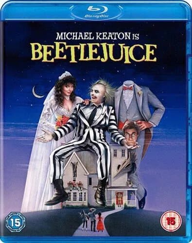 Beetlejuice  (2008) Michael Keaton, Burton (DIR) cert 15  Blu-Ray Pre-Owned