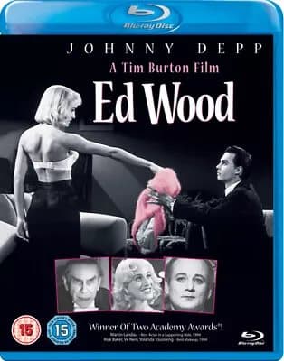 Ed Wood  (2016) Johnny Depp, Burton (DIR) cert 15  Blu-Ray Pre-Owned