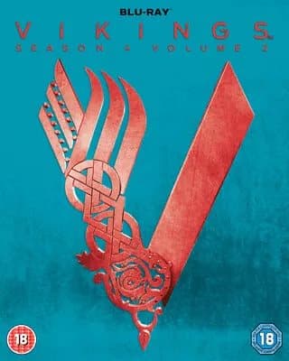 Vikings: Season 4 - Volume 2 (2017) Travis Fimmel cert 18 3 discs Blu-Ray Pre-Owned