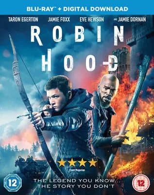 Robin Hood  (2019) Taron Egerton, Bathurst (DIR) cert 12  Blu-Ray Pre-Owned