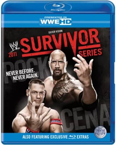 WWE: Survivor Series - 2011  (2012) The Rock cert 12  Blu-Ray Pre-Owned