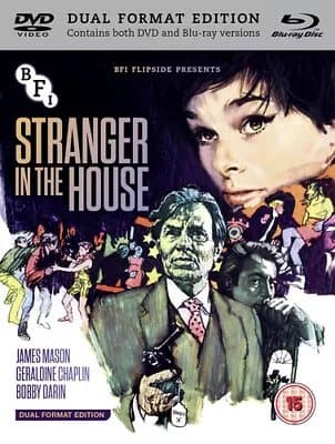Stranger in the House DVD (2019) James Mason, Rouve (DIR) cert 15 2 discs Blu-Ray Pre-Owned