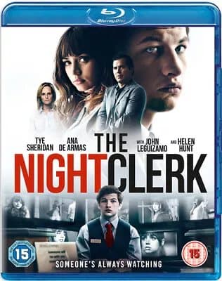 The Night Clerk  (2020) Tye Sheridan, Cristofer (DIR) cert 15  Blu-Ray Pre-Owned