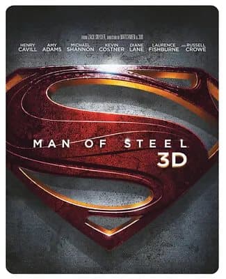 Man of Steel  (2013) Henry Cavill, Snyder (DIR) cert 12 2 discs Blu-Ray Pre-Owned