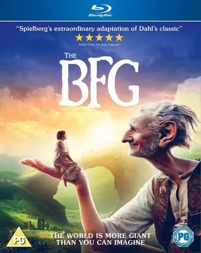 The BFG  (2016) Mark Rylance, Spielberg (DIR) cert PG  Blu-Ray Pre-Owned
