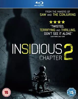 Insidious - Chapter 2  (2014) Rose Byrne, Wan (DIR) cert 15  Blu-Ray Pre-Owned