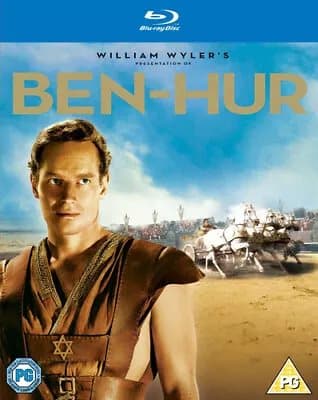 Ben-Hur  (2013) Charlton Heston, Wyler (DIR) cert PG  Blu-Ray Pre-Owned