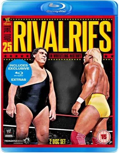 WWE: Top 25 Rivalries  (2013) John Cena cert 15 2 discs  Blu-Ray Pre-Owned