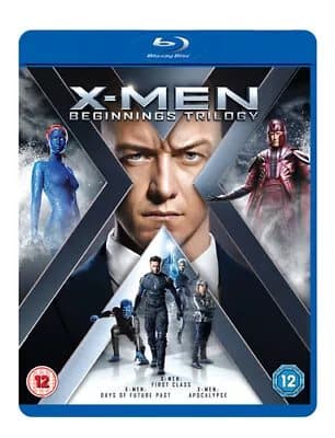 X-men: Beginnings Trilogy  (2017) Michael Fassbender, Singer (DIR) cert Blu-Ray Pre-Owned