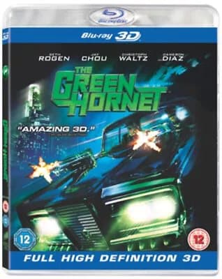 The Green Hornet (2011) Seth Rogen, Gondry (DIR) cert 12 Blu-Ray Pre-Owned