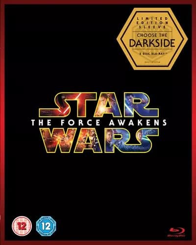 Star Wars: The Force Awakens (2016) Harrison Ford, Abrams (DIR) cert 12 Blu-Ray Pre-Owned