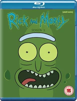 Rick and Morty: Season 3  (2018) Dan Harmon cert 15  Blu-Ray Pre-Owned