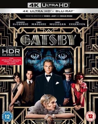 The Great Gatsby  (2016) Leonardo DiCaprio, Luhrmann (DIR) cert 12 2 Blu-Ray Pre-Owned