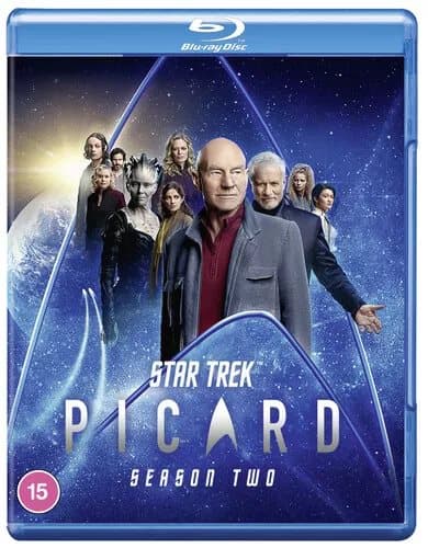 Star Trek: Picard - Season Two  (2022) Patrick Stewart cert 15 3 discs Blu-Ray Pre-Owned