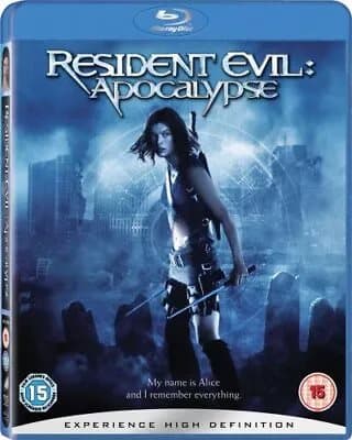 Resident Evil: Apocalypse  (2007) Milla Jovovich, Witt (DIR) cert 15 Blu-Ray Pre-Owned