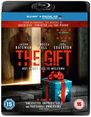 The Gift (2015) Jason Bateman, Edgerton (DIR) cert 15 Blu-Ray Pre-Owned