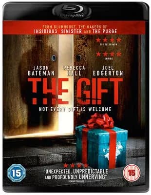 The Gift  (2015) Jason Bateman, Edgerton (DIR) cert 15  Blu-Ray Pre-Owned