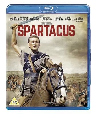 Spartacus  (2015) Kirk Douglas, Kubrick (DIR) cert PG  Blu-Ray Pre-Owned