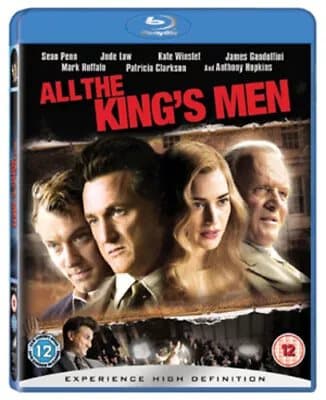 All the King’s Men  (2007) Sean Penn, Zaillian (DIR) cert 12  Blu-Ray Pre-Owned