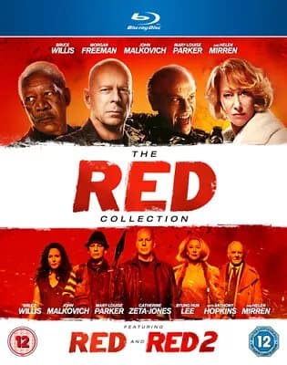 Red/Red 2 (2013) Bruce Willis, Schwentke (DIR) cert 12 Blu-Ray Pre-Owned