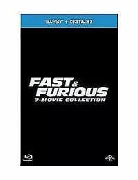 Fast & Furious: 7-movie Collection  (2015) Paul Walker, Cohen (DIR) cert Blu-Ray Pre-Owned