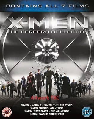 X-Men Franchise - The Cerebro Collection  (2014) Hugh Jackman, Singer Blu-Ray Pre-Owned