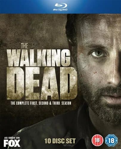 The Walking Dead: The Complete First, Second & Third Season (2013) Blu-Ray Pre-Owned