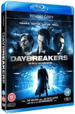 Daybreakers  (2010) Willem Dafoe, Spierig (DIR) cert 18  Blu-Ray Pre-Owned