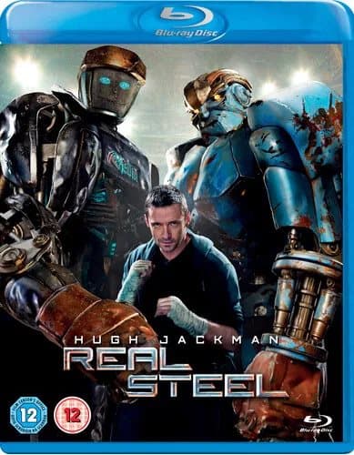 Real Steel  (2012) Hugh Jackman, Levy (DIR) cert 12  Blu-Ray Pre-Owned
