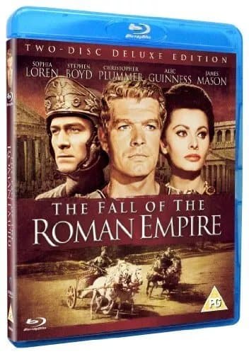 The Fall Of The Roman Empire    Blu-Ray Pre-Owned