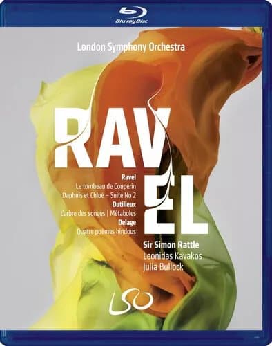 Ravel: London Symphony Orchestra (Rattle)  (2017) Simon Rattle cert E 2 Blu-Ray Pre-Owned