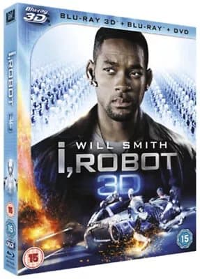 I, Robot  (2012) Will Smith, Proyas (DIR) cert 15  Blu-Ray Pre-Owned
