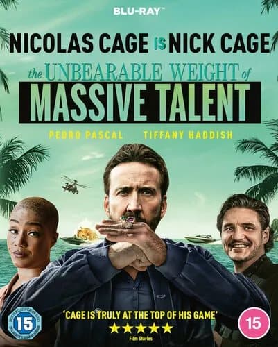 The Unbearable Weight of Massive Talent  (2022) Nicolas Cage, Gormican Blu-Ray Pre-Owned