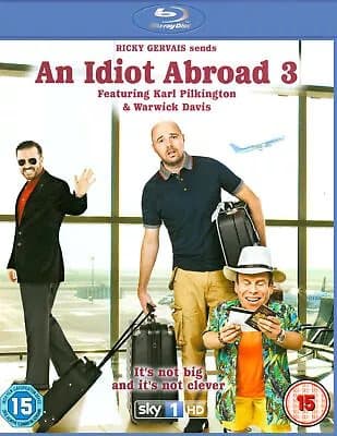 An Idiot Abroad: Series 3 (2012) Karl Pilkington cert 15 Blu-Ray Pre-Owned