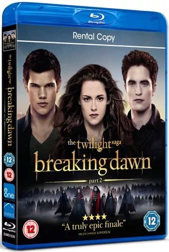 The Twilight Saga: Breaking Dawn - Part 2  (2013) Kristen Stewart, Blu-Ray Pre-Owned