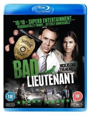 Bad Lieutenant: Port of Call - New Orleans  (2010) Nicolas Cage, Herzog Blu-Ray Pre-Owned