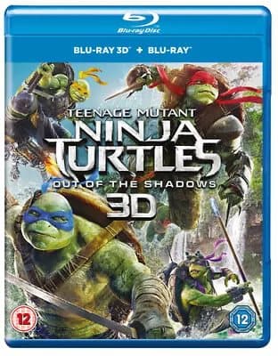 Teenage Mutant Ninja Turtles: Out of the Shadows  (2016) Megan Fox, Blu-Ray Pre-Owned