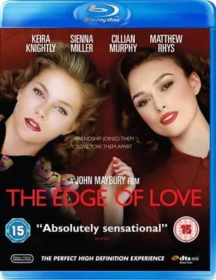 The Edge of Love  (2009) Keira Knightley, Maybury (DIR) cert 15 Blu-Ray Pre-Owned