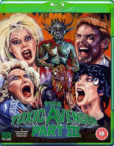 The Toxic Avenger: Part 3 - The Last Temptation of Toxie  (2015) Ron Blu-Ray Pre-Owned