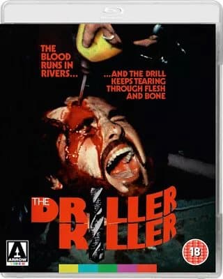 The Driller Killer  (2016) Jimmy Laine, Ferrara (DIR) cert 18 2 discs Blu-Ray Pre-Owned