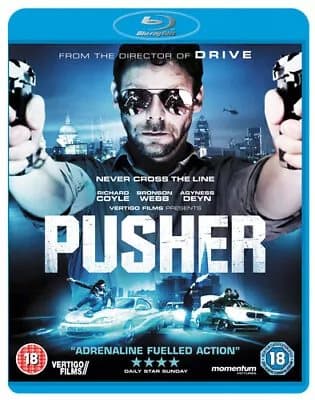 Pusher  (2013) Richard Coyle, Prieto (DIR) cert 18  Blu-Ray Pre-Owned