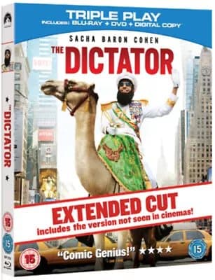 The Dictator (2012) Sacha Baron Cohen, Charles (DIR) cert 15 2 discs Blu-Ray Pre-Owned