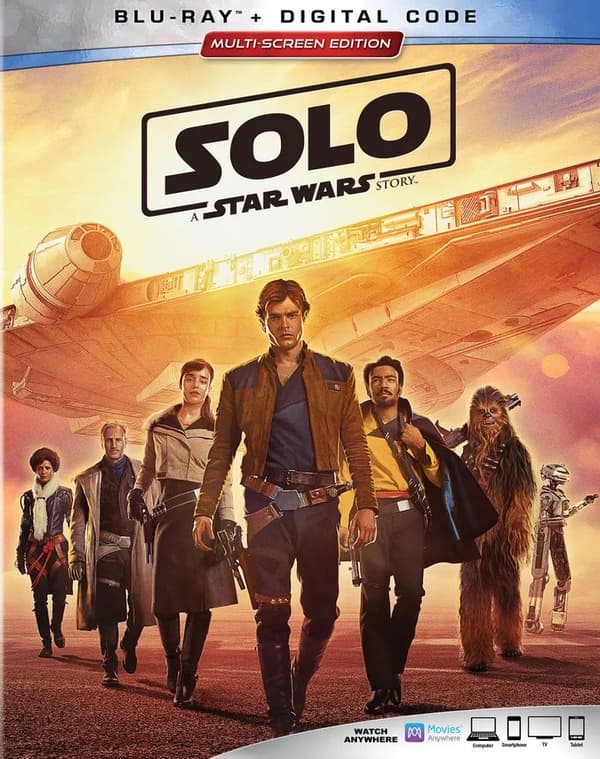 SOLO: A STAR WARS STORY    Blu-Ray Pre-Owned