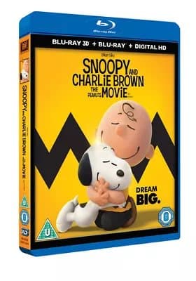 Snoopy and Charlie Brown - The Peanuts Movie  (2016) Steve Martino cert Blu-Ray Pre-Owned